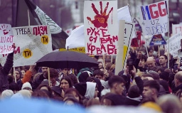 Serbian Protests Intensify as Students Demand Accountability for Novi Sad Tragedy - Novinite.com - Sofia News Agency