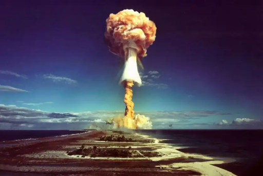 Fungo nuclear nell'atollo del Pacifico: Galleria Bilderwelt/Getty Images