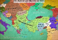 The Balkans and Anatolia in the year 1444