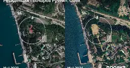 Putin had luxury villa on the Black Sea demolished